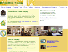 Tablet Screenshot of hawaiihomestaging.com